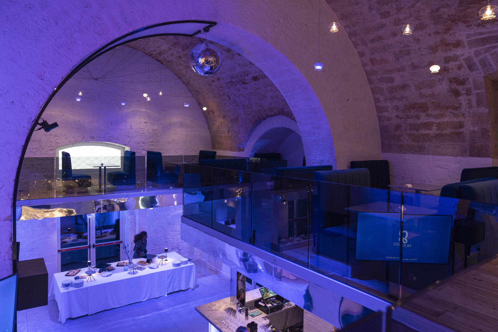 Gli ambienti del Meduza Bisceglie